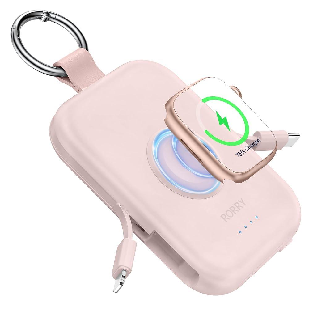 RORRY CharmGo Portable Charger, 5000mAh Portable Charger Power Bank