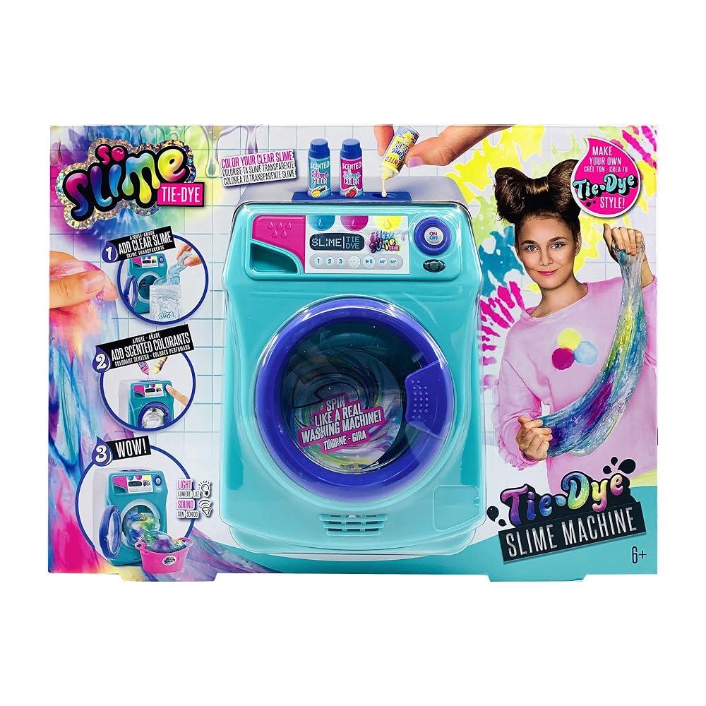 Canal Toys So DIY So Slime Premade Tie-Dye Slime Kit Washing Machine Kit