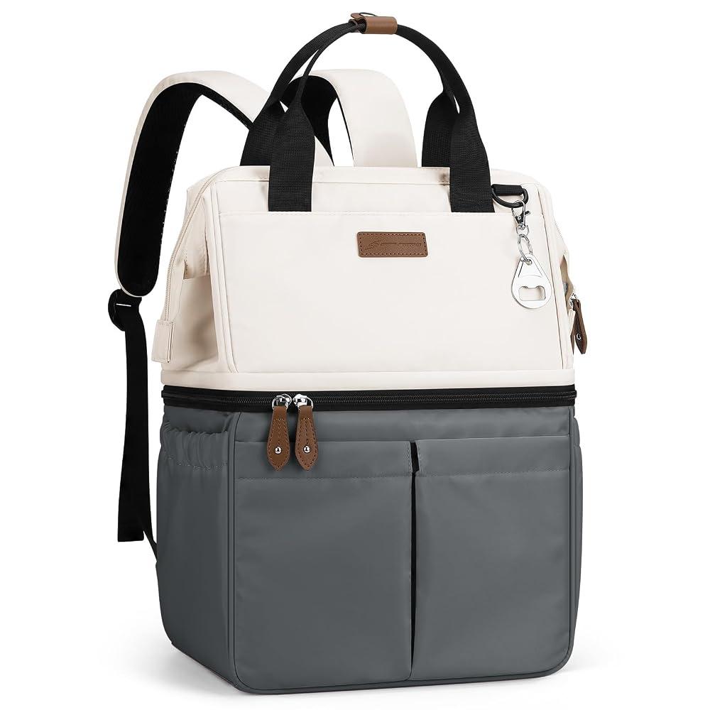 Maelstrom Cooler Backpack,Double Deck Insulated Bag,Leakproof Lunch Chest