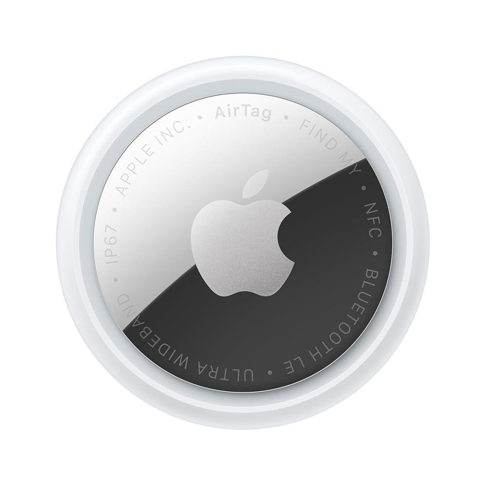 Apple AirTag (2nd Generation): Tracker for Keychain, Wallet, and More; Locator with Sound; Simple One-Tap Setup with iPhone or iPad; Key Finder with up to 1.5X Precision Finding Range