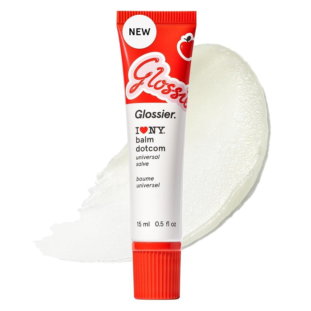 Glossier Balm Dotcom Lip Balm & Universal Salve, I Love NY, Juicy Apple